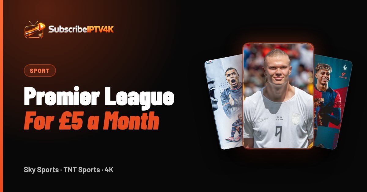 Watch Premier League & Sky Sports for £5 a Month